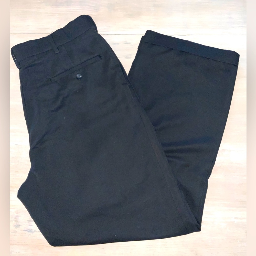 32x30 black dress slacks by John Henry